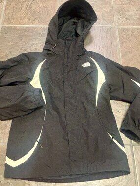 ~~The North Face Women’s S/P The North Face Black Ski Jacket SHELL, Accents.VGUC